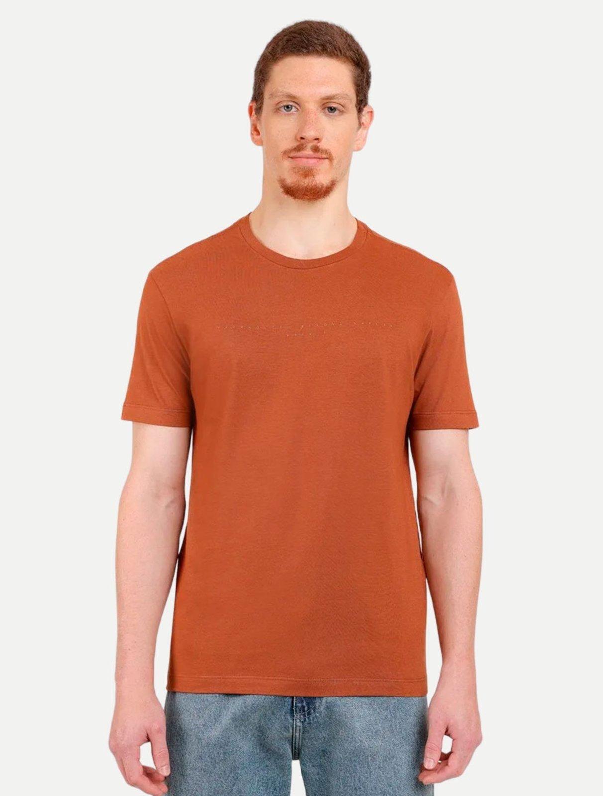 Camiseta Aramis Regular CS120423 Marrom Chocolate