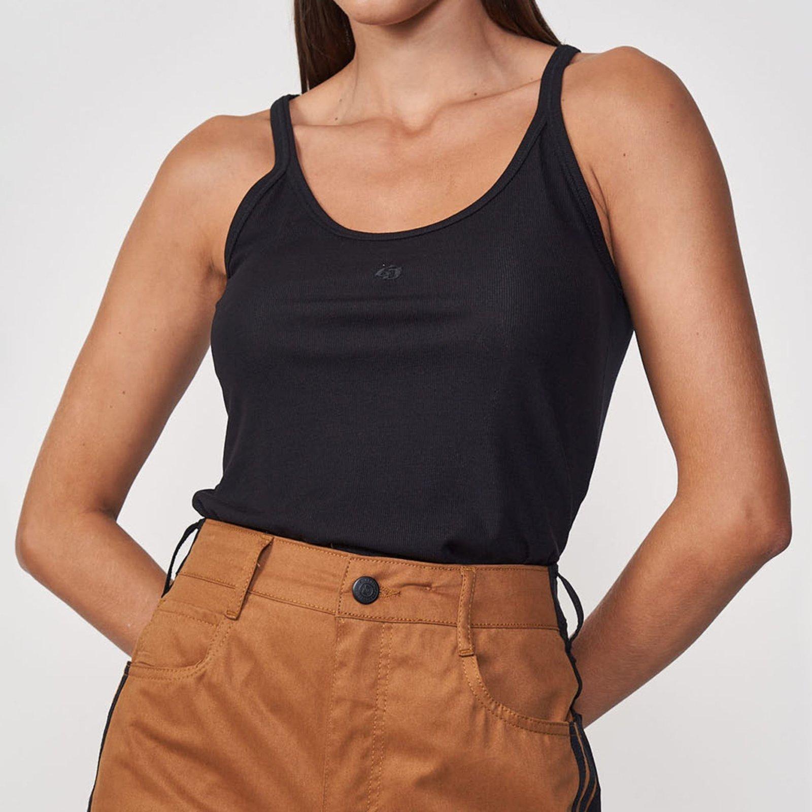 Regata Colcci Alça In25 Preto Feminino