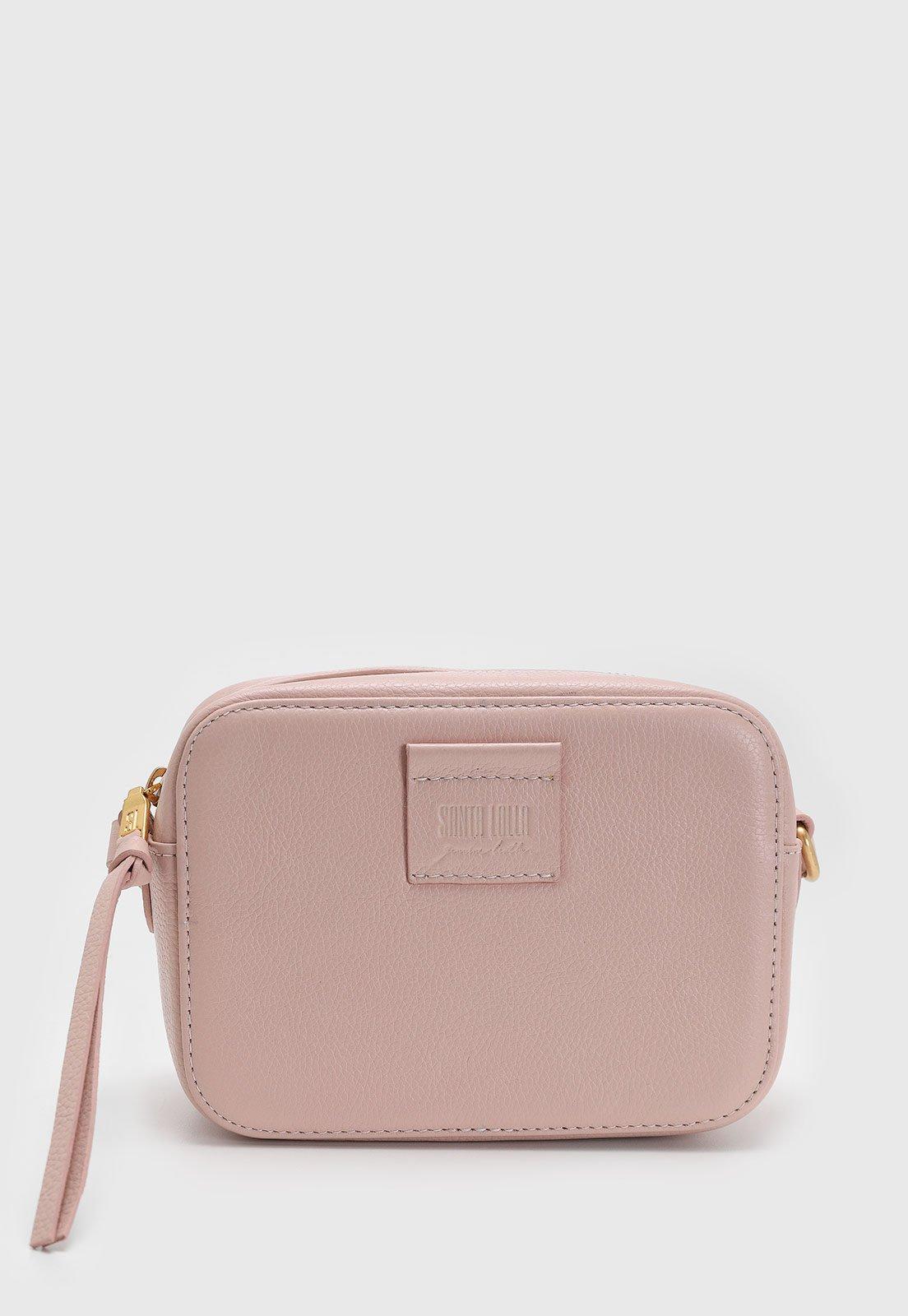 Bolsa Feminina Santa Lolla Média Rosa Claro