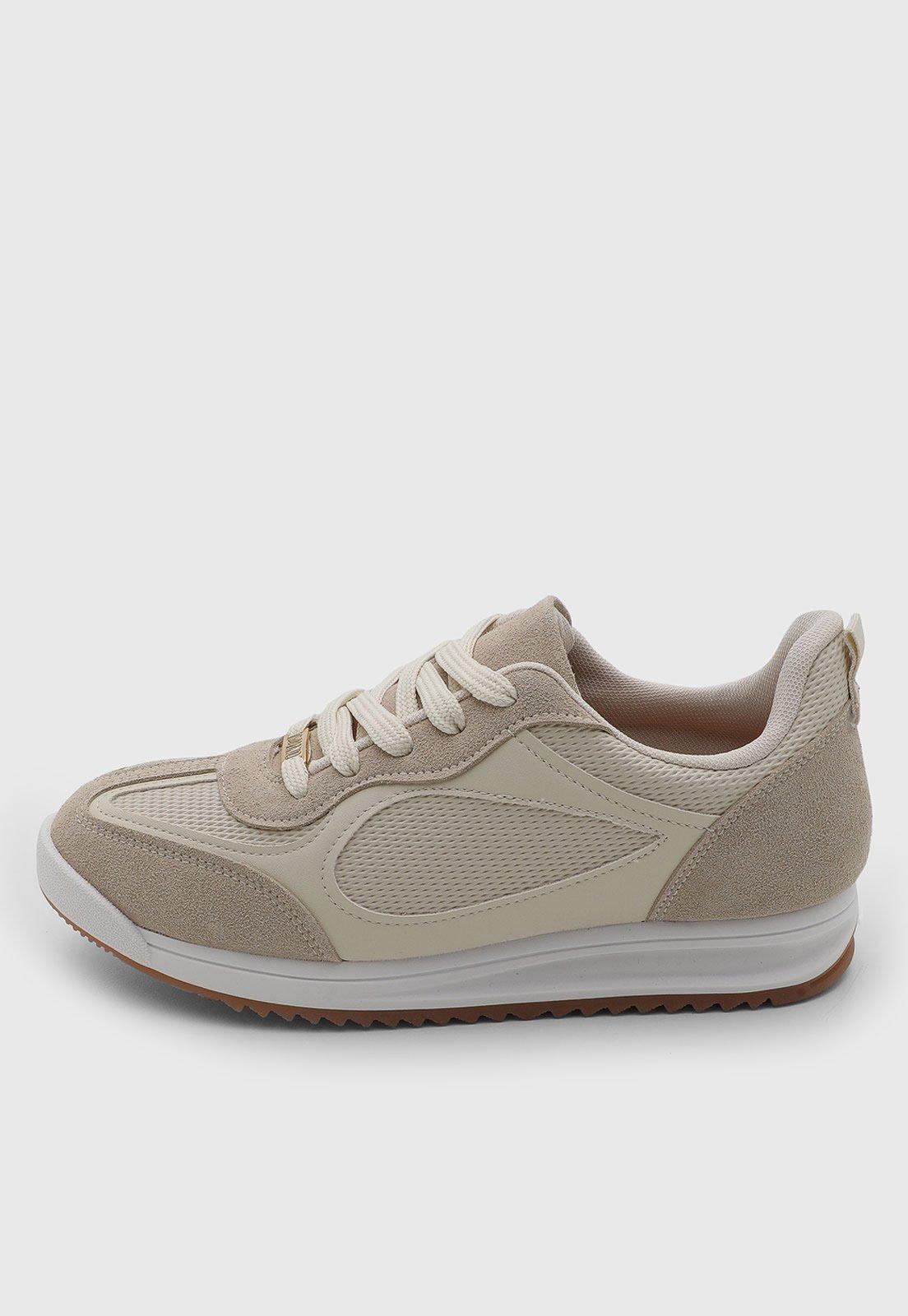 Tênis Feminino Vizzano Cadarço Off White