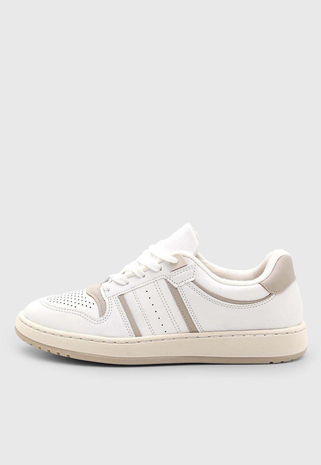 Tênis Feminino Vizzano Sola 3cm Branco