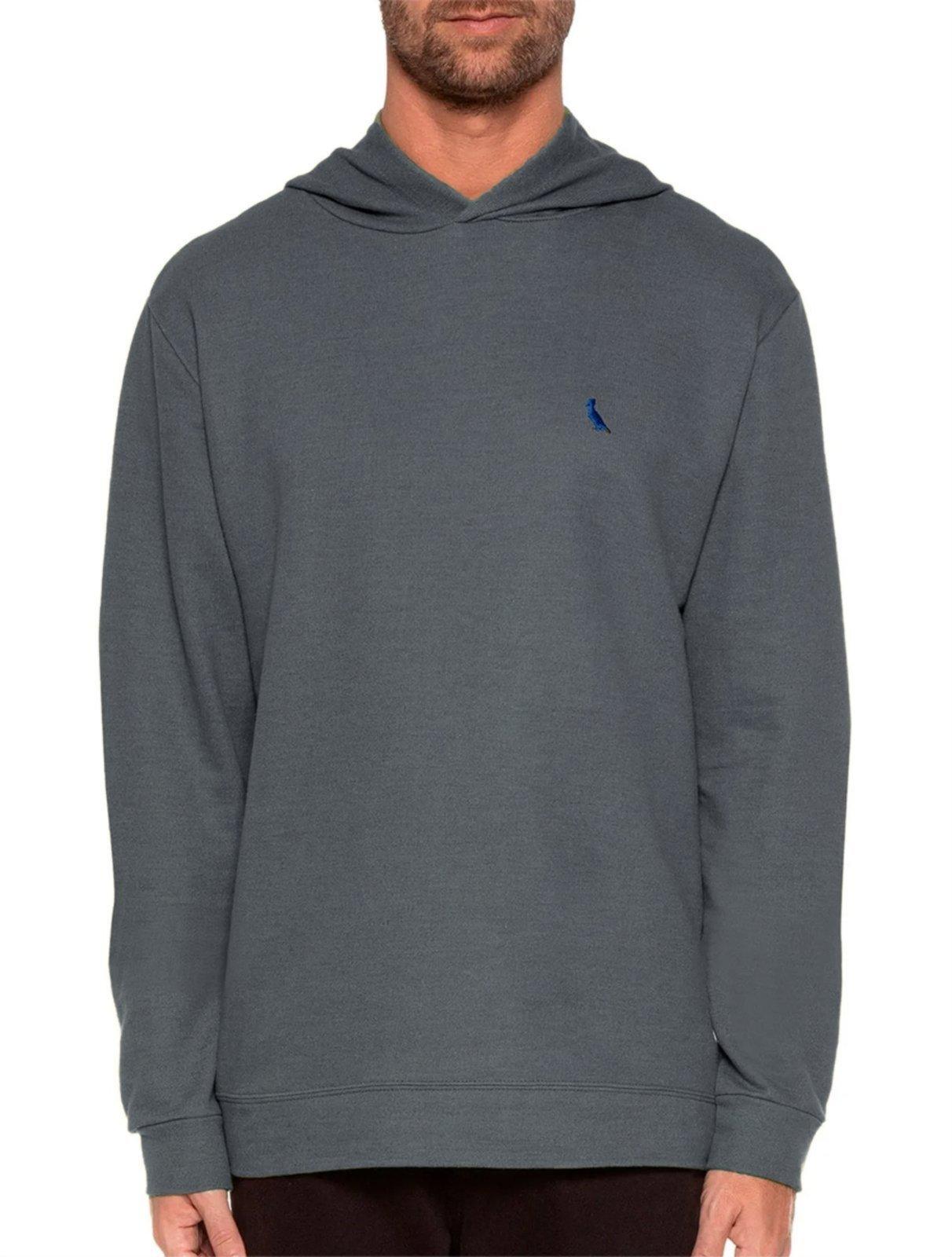 Moletom Reserva Masculino Hoodie Darwin Chumbo Mescla