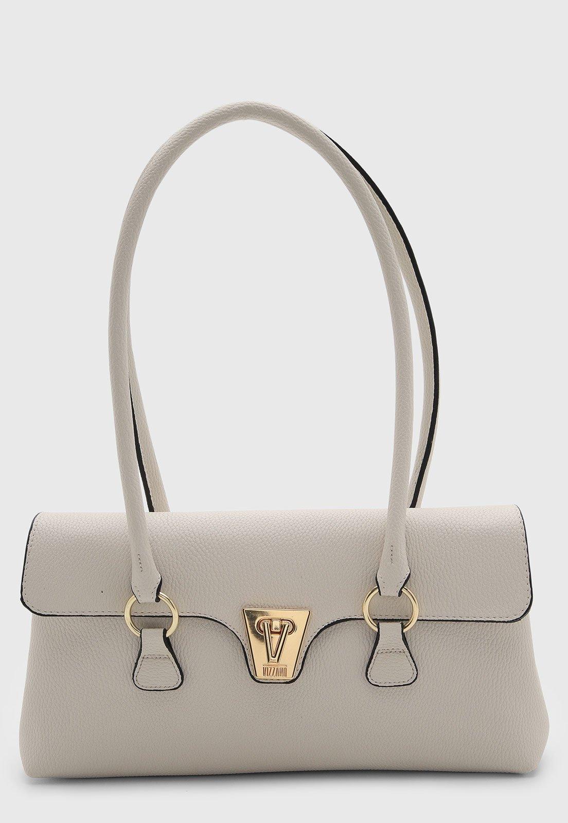 Bolsa Feminina Vizzano Estruturada Off-white