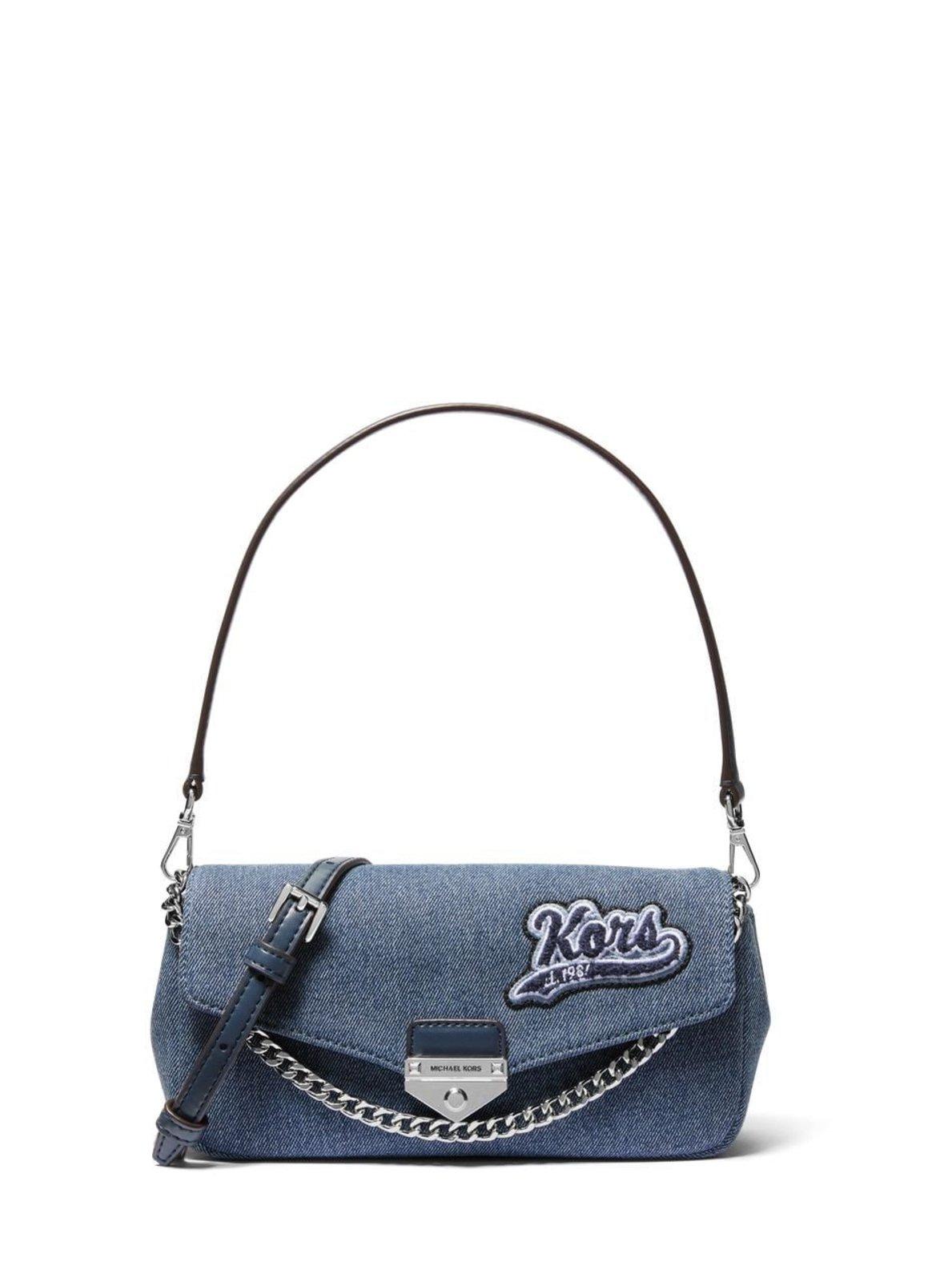 Bolsa Transversal Soho Em Denim 35T6S1SC5C420