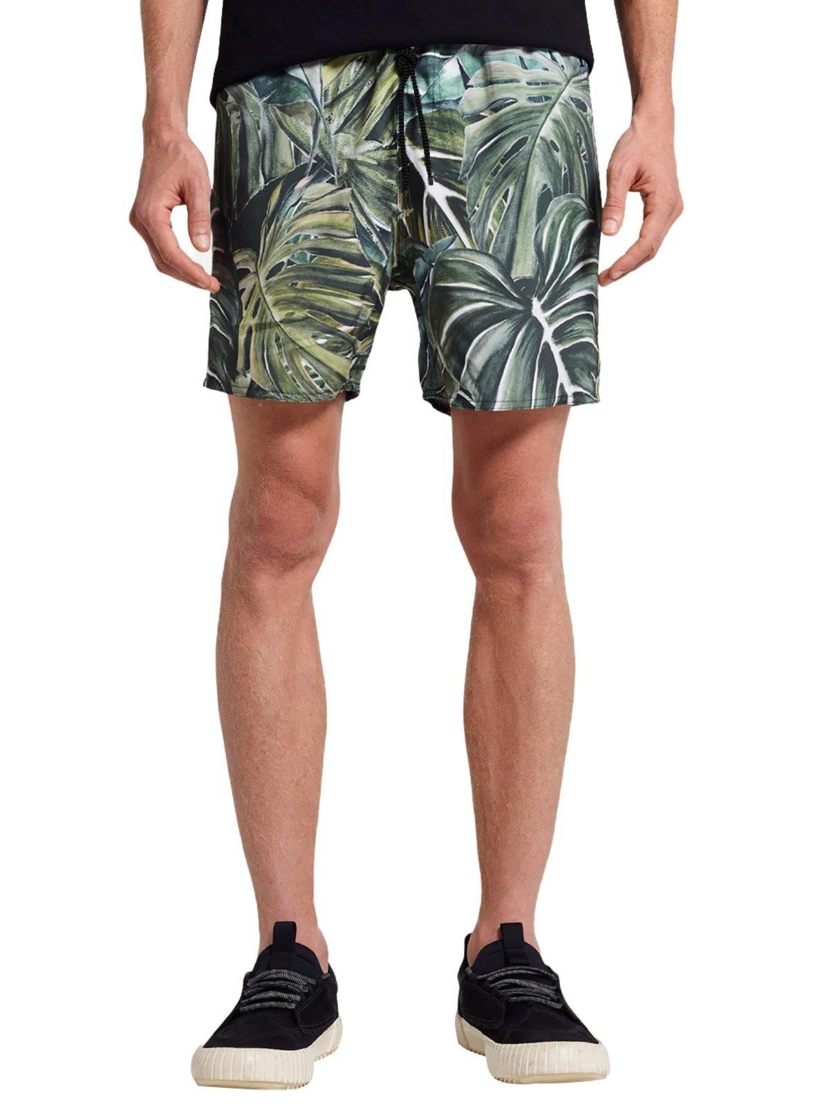 Short Reserva D Água Beachwear Green Forest Verde Escuro