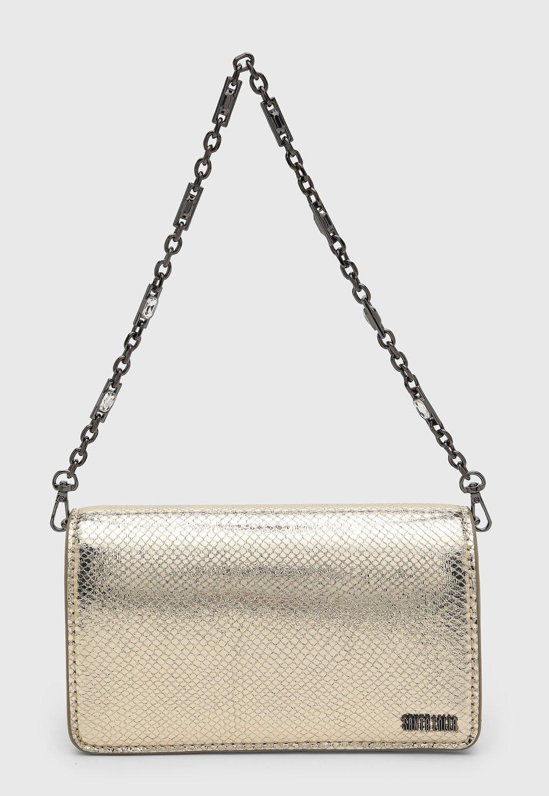 Bolsa Santa Lolla Dourada
