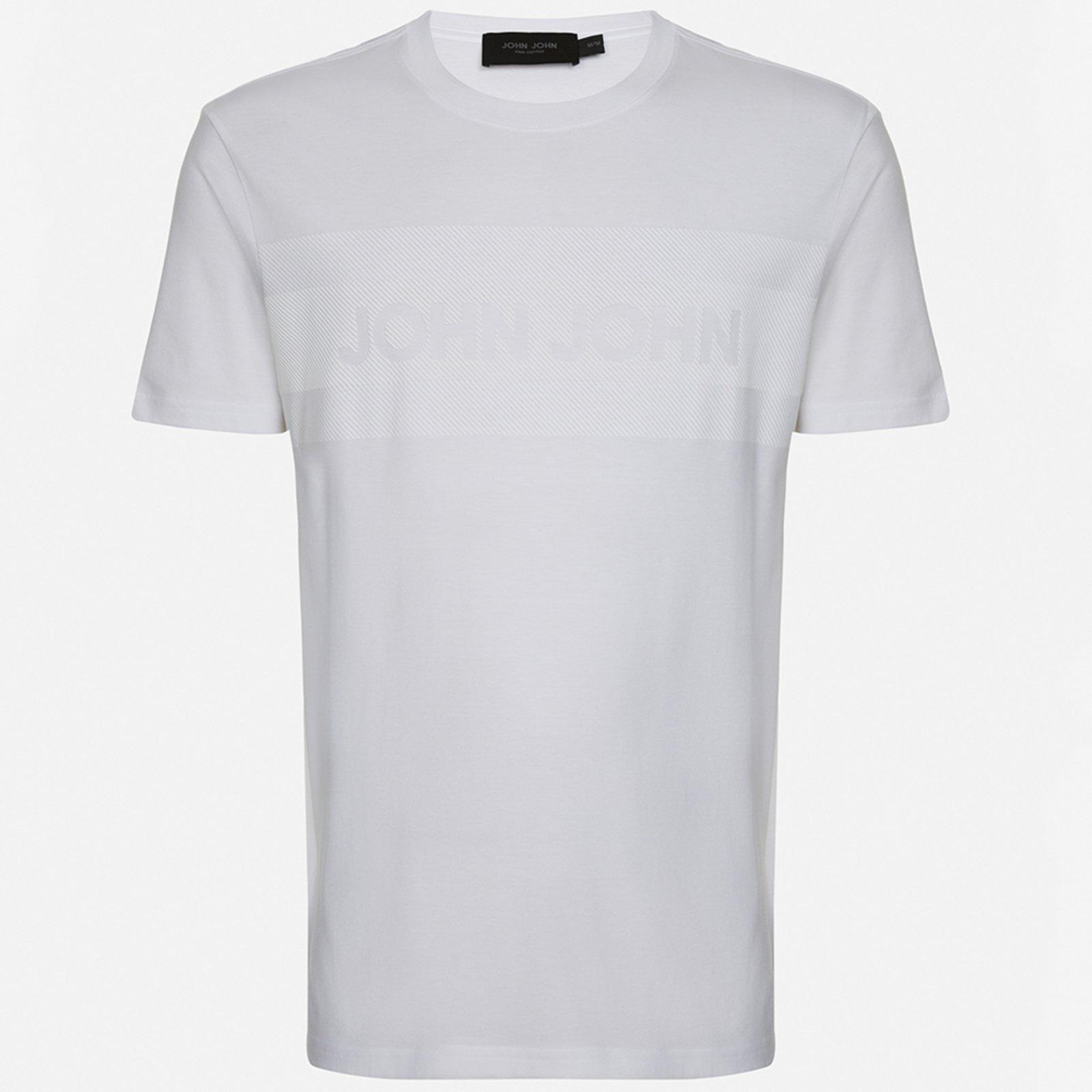 Camiseta John John Regular Clean Ou25 Branco Masculino