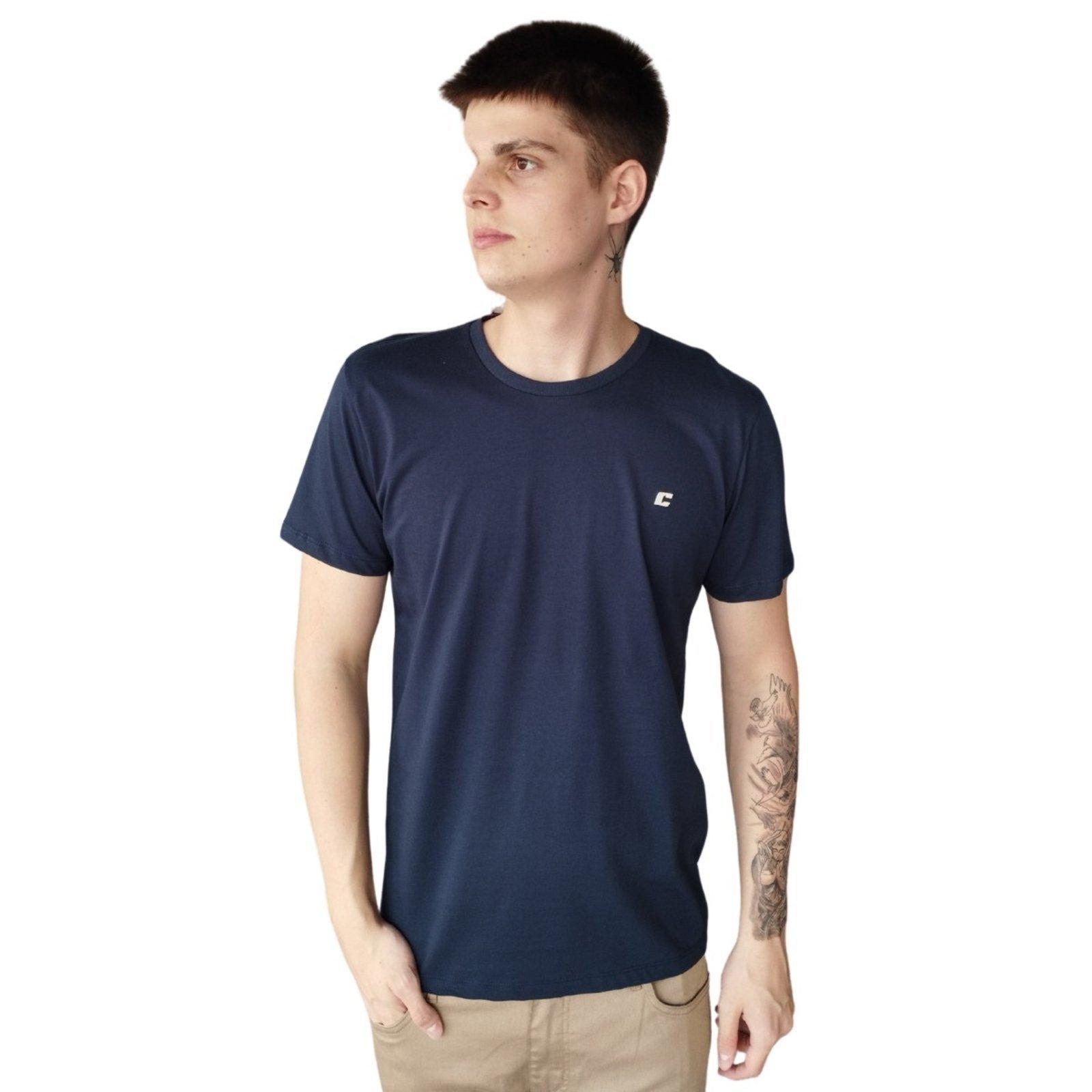 Camiseta Masculina Slim Logo C Colcci