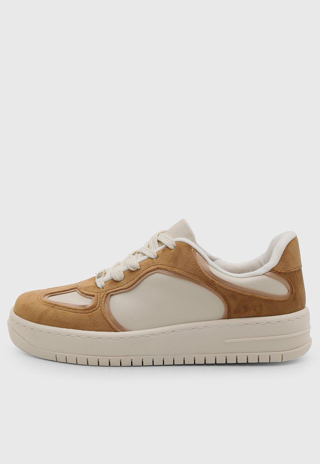 Tênis Feminino Vizzano Cadarço Off-White