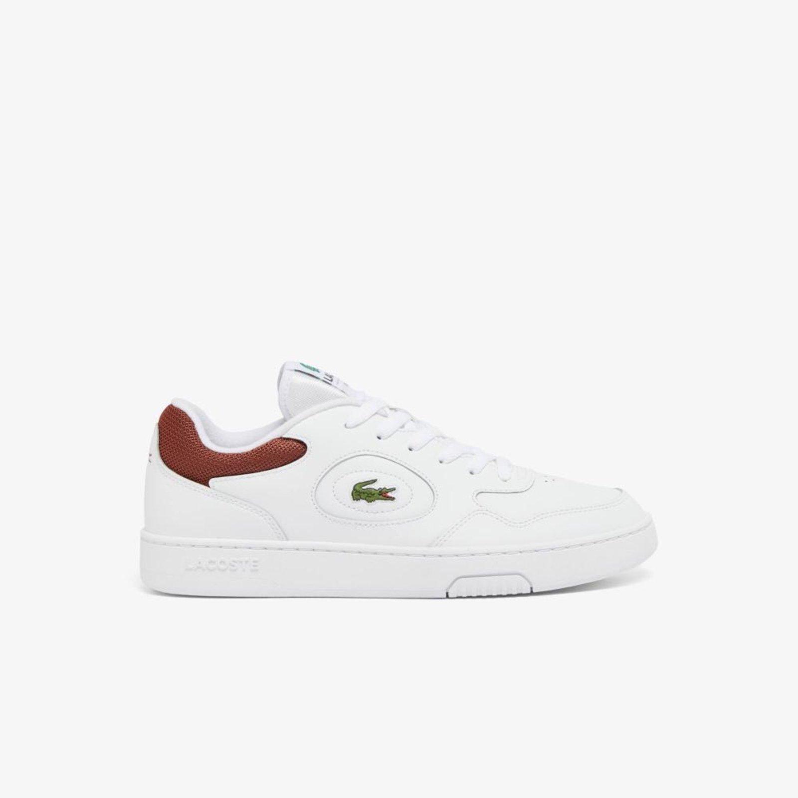 Tênis Lacoste Masculinos Lineset de Couro Branco