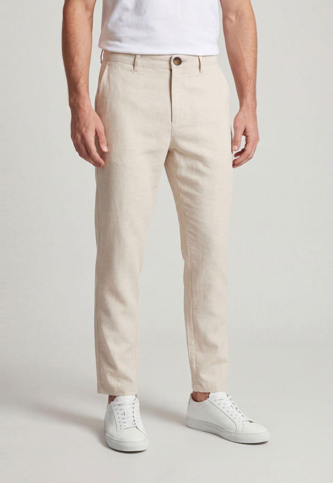 Calça Masculina Colcci Alfaiataria Cru