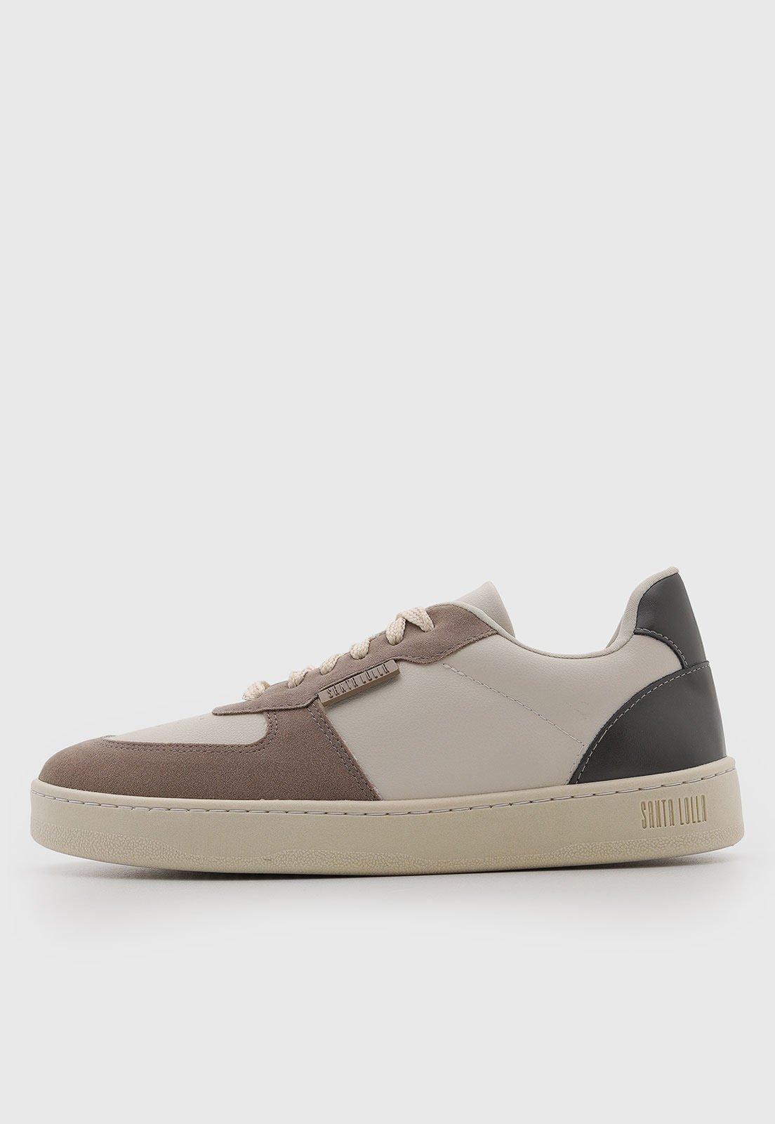 Tênis Feminino Santa Lolla Casual Cano Baixo Off-White
