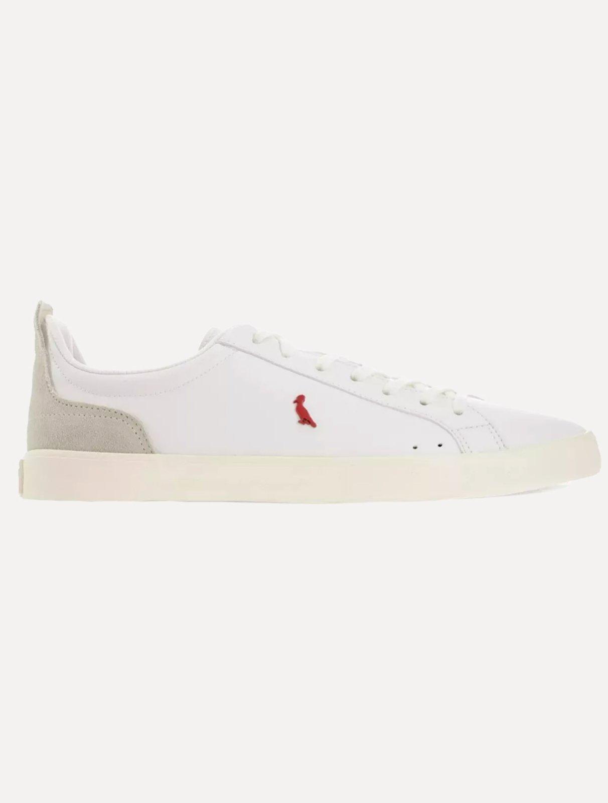 Tênis Reserva Masculino Couro Casual Pica-Pau Branco