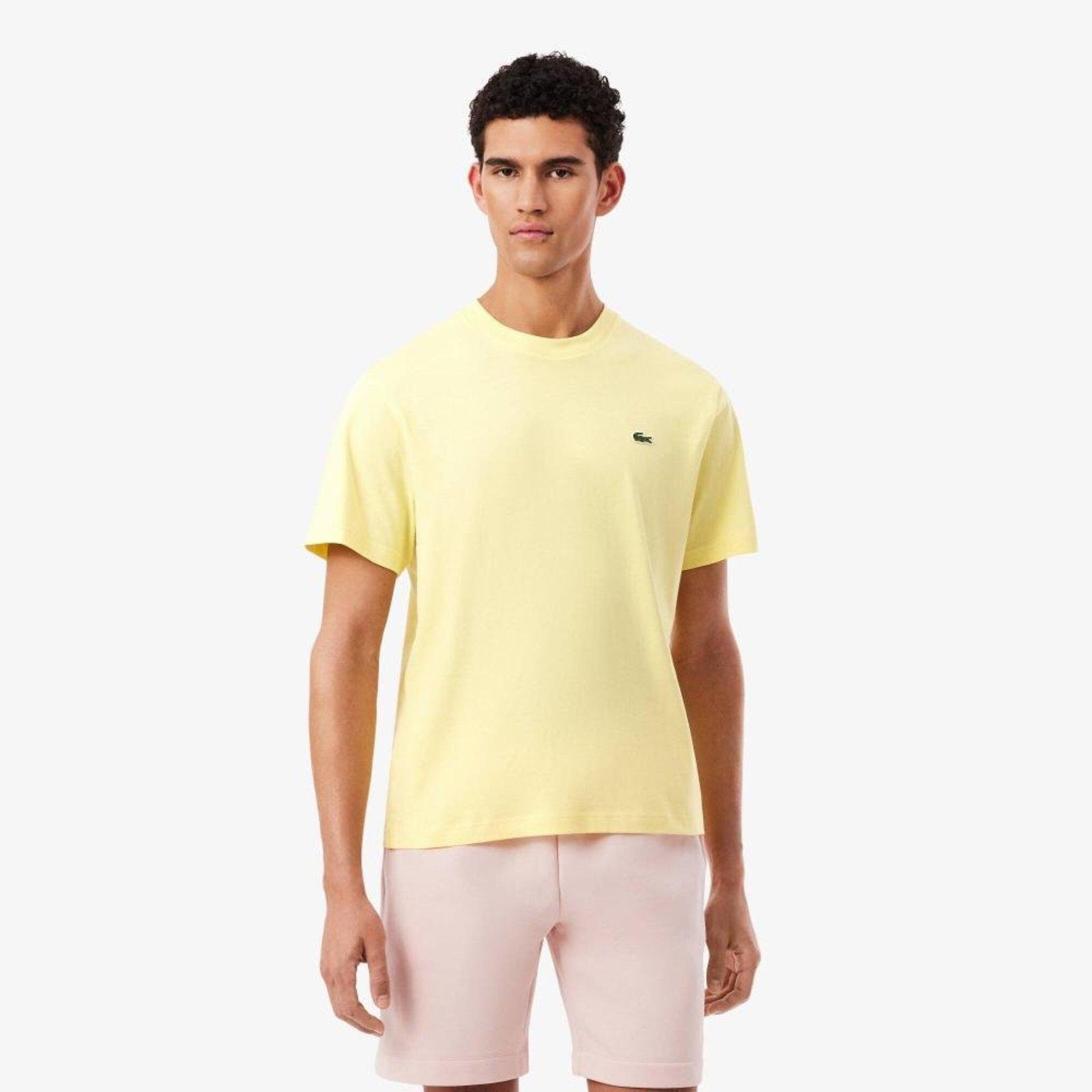 Camiseta de Algodão Amarelo