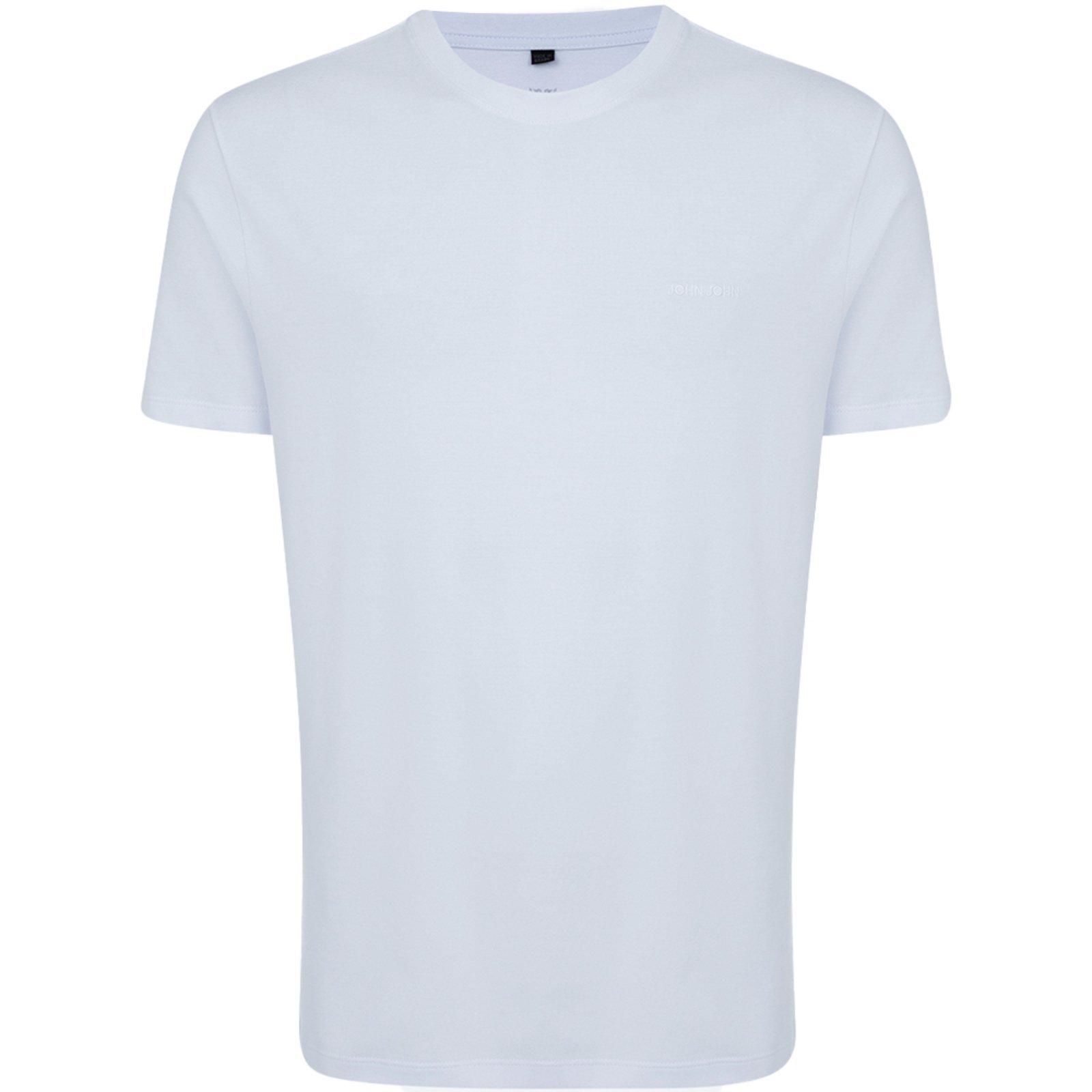 Camiseta John John Piquet Regular In24 Branco Masculino