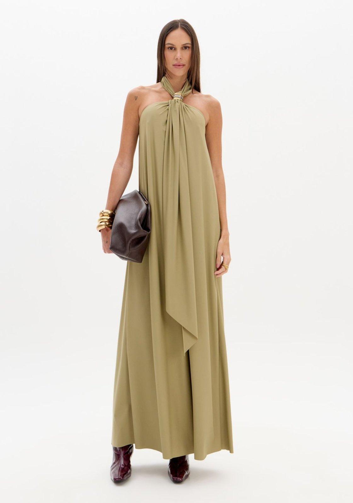 Vestido Frente Única Super Midi Lança Perfume