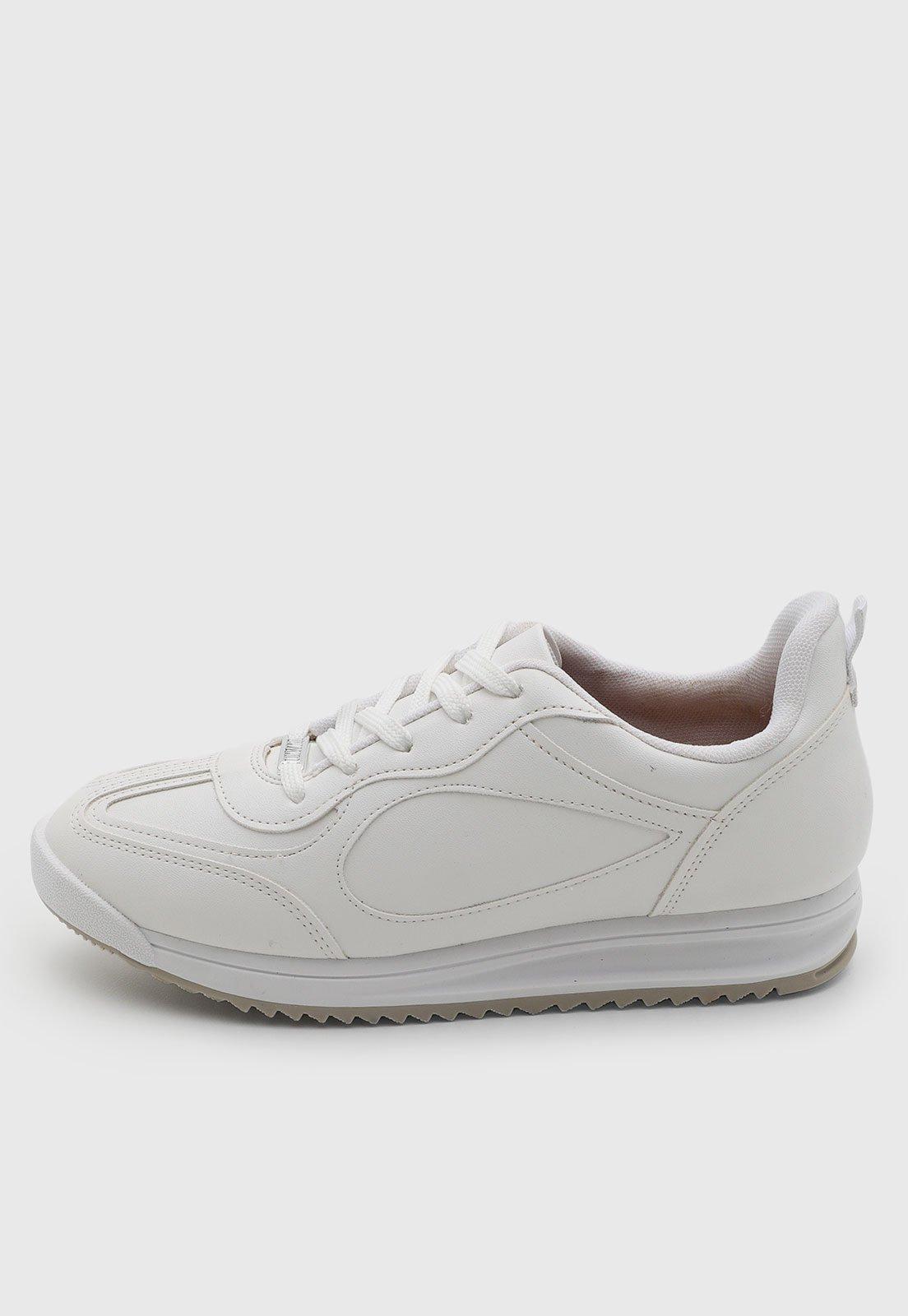 Tênis Feminino Vizzano Cadarço Branco