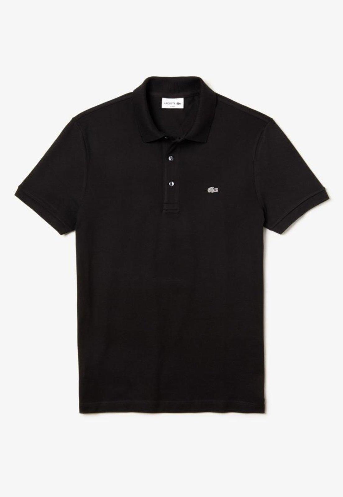 Camisa Polo Lacoste Slim Fit Masculina em Petit piquet Stretch