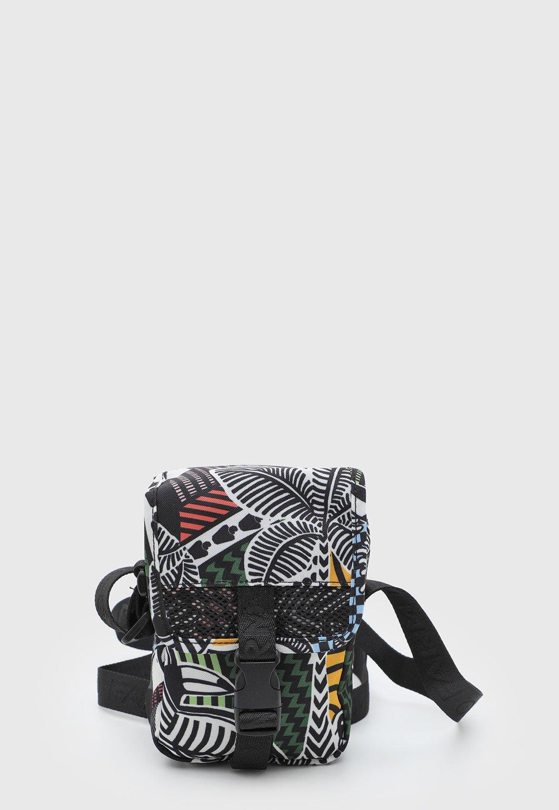 Bolsa Feminina FARM Estampa Colorida Preta