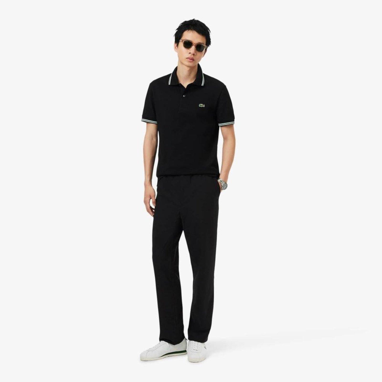 Calça Chino em Malha – Modelagem reta Preto - L Preto