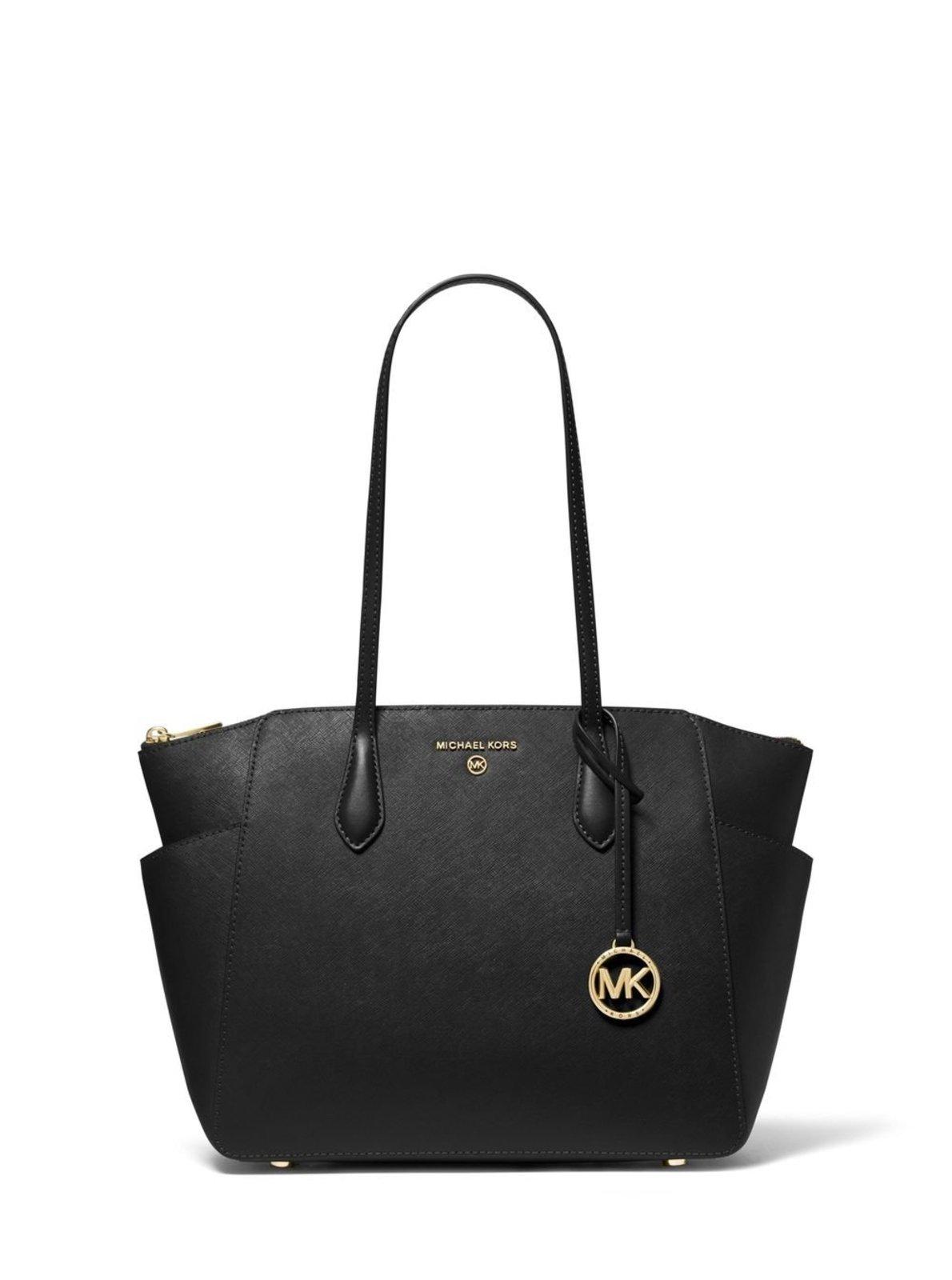 Bolsa tote marilyn média de couro Bolsa tote marilyn média de couro Black