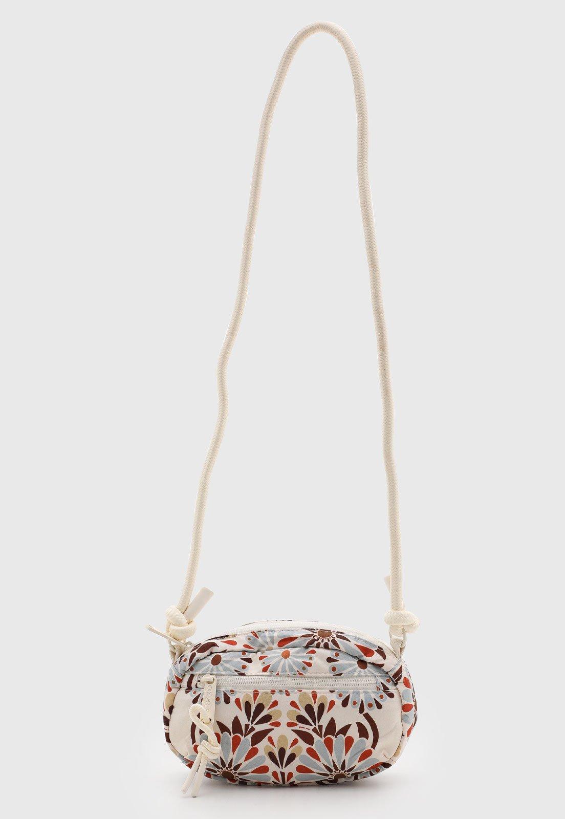 Bolsa Feminina FARM Chuchu Florejo Off-White