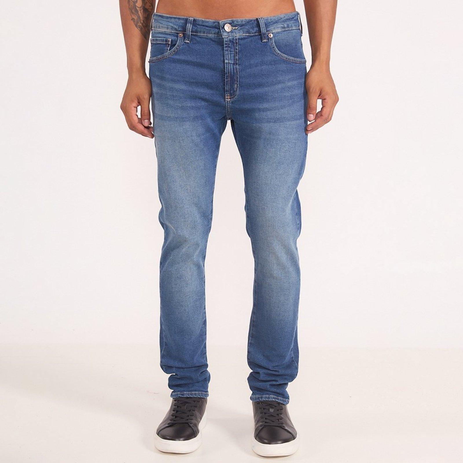 Calça Jeans Colcci Felipe Fog In26 Azul Masculino