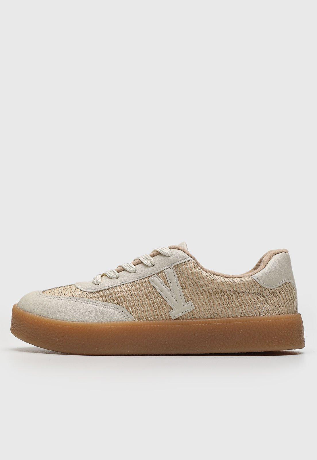 Tênis Vizzano Texturizado Off-White