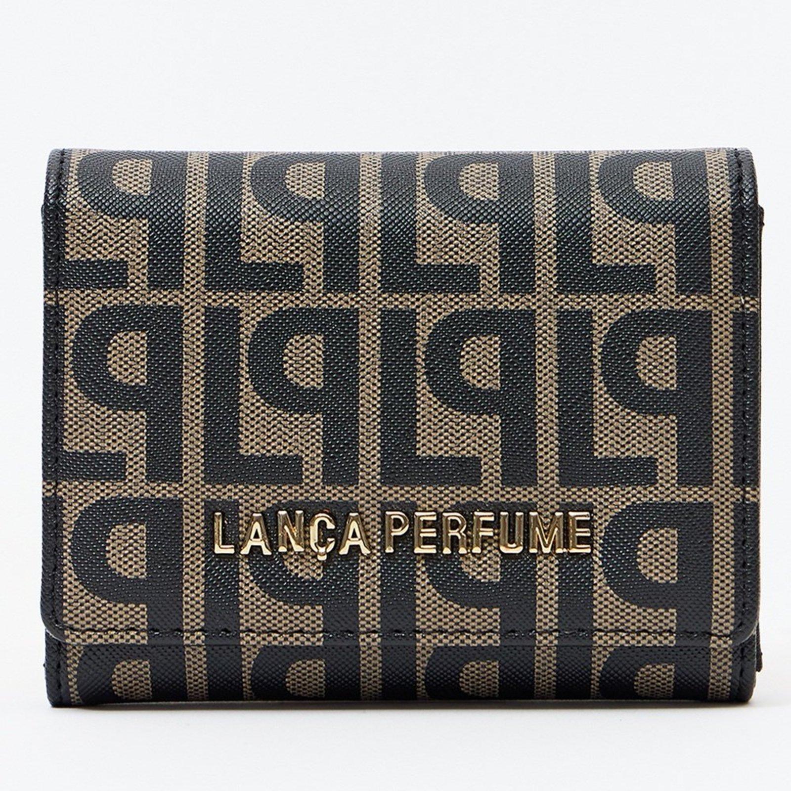 Carteira Lança Perfume Monograma Pr27 Preto Feminino