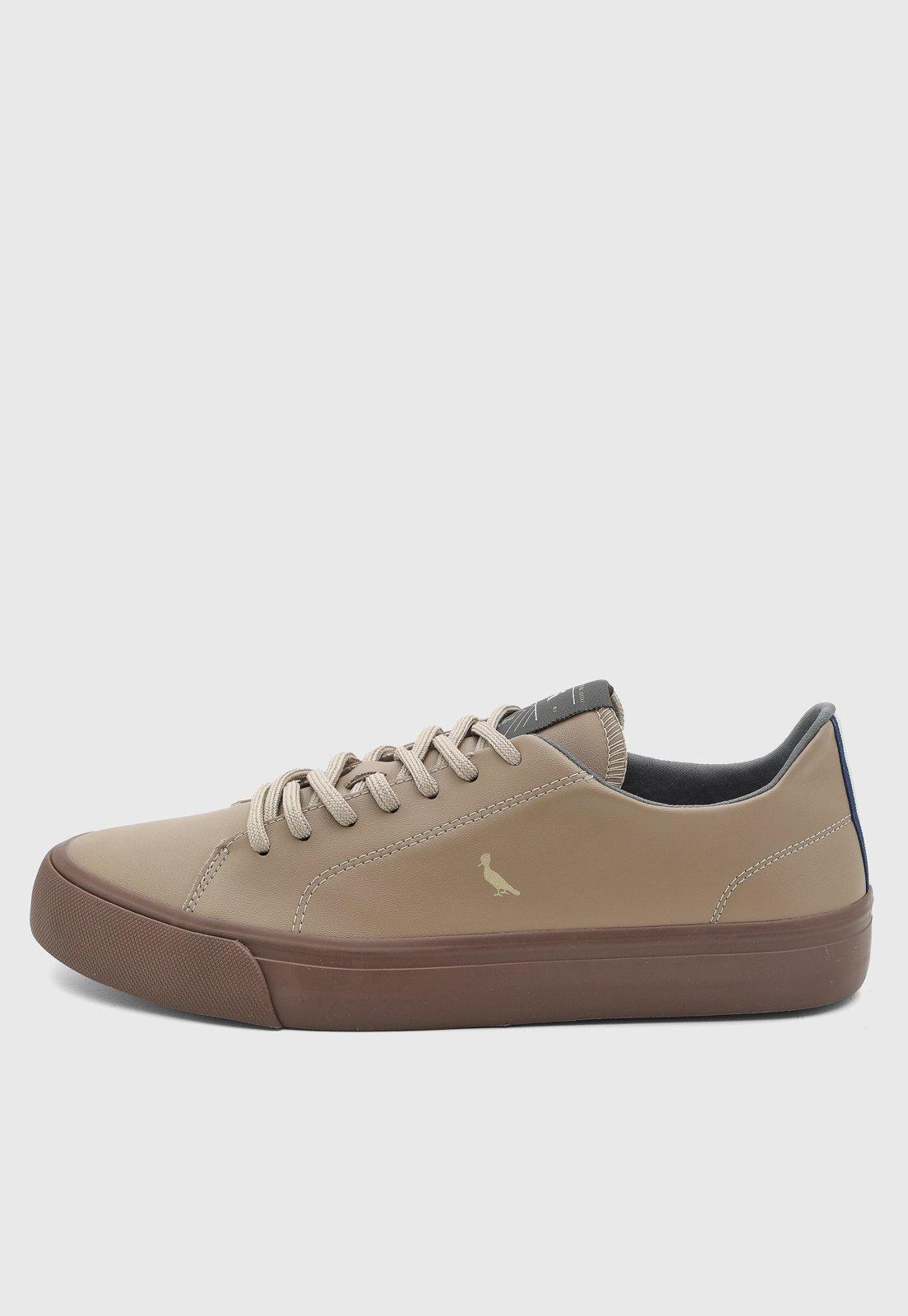 Tênis Masculino Reserva Casual Bege