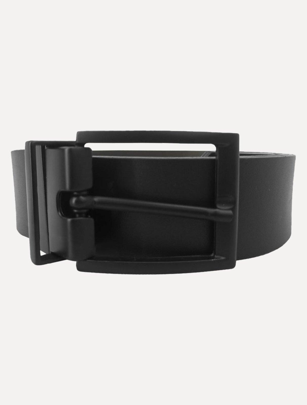Cinto Reserva Masculino Couro Dupla Face Rajado Marrom/Preto