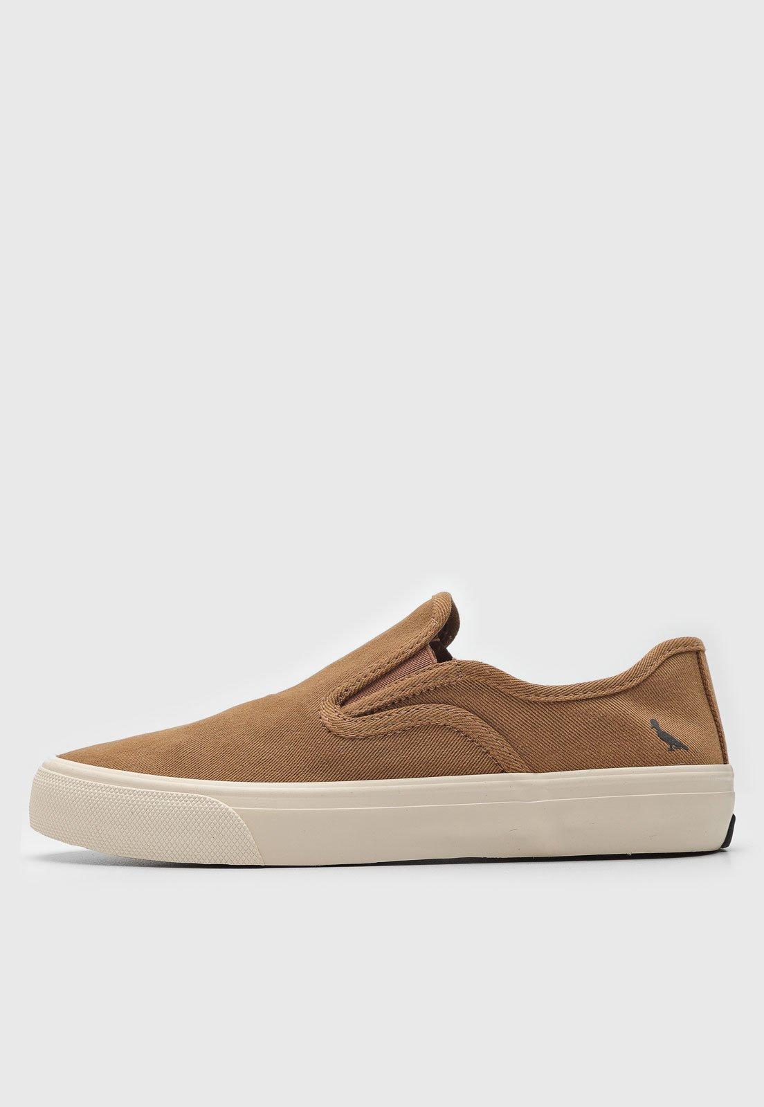 Tênis Slip On Reserva Mobi Caramelo
