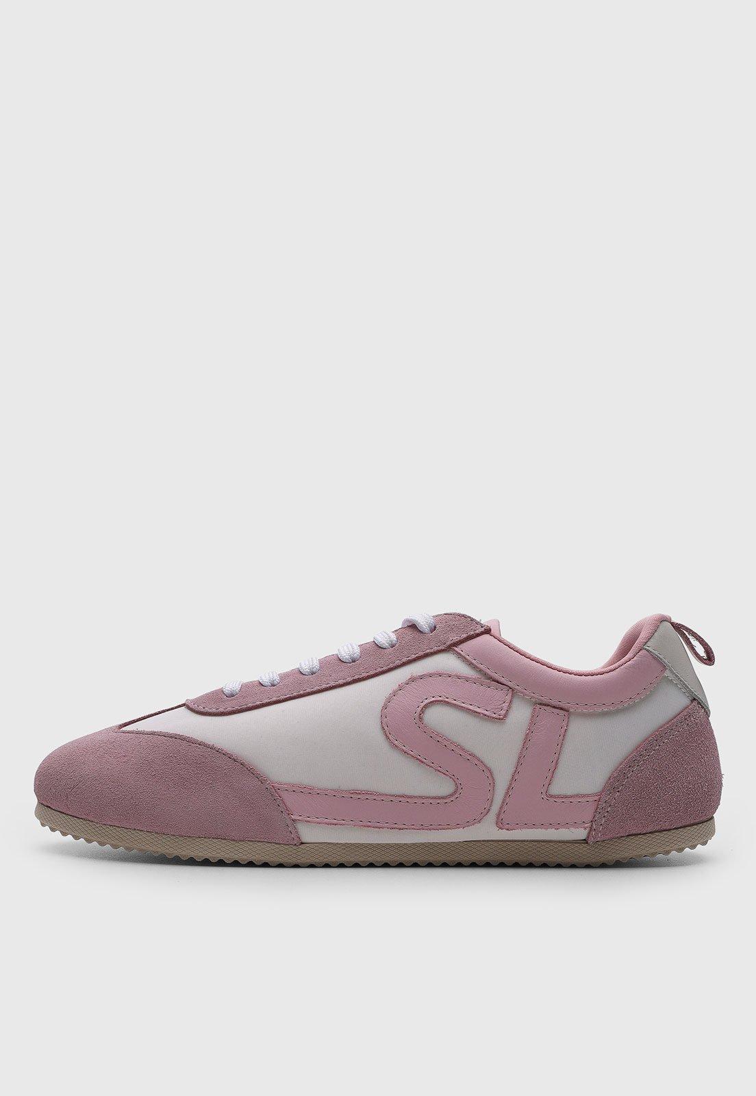 Tênis Feminino Santa Lolla Cadarço Rosa