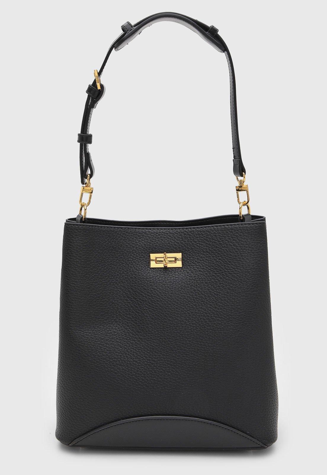 Bolsa Feminina Santa Lolla Quadrada Preta