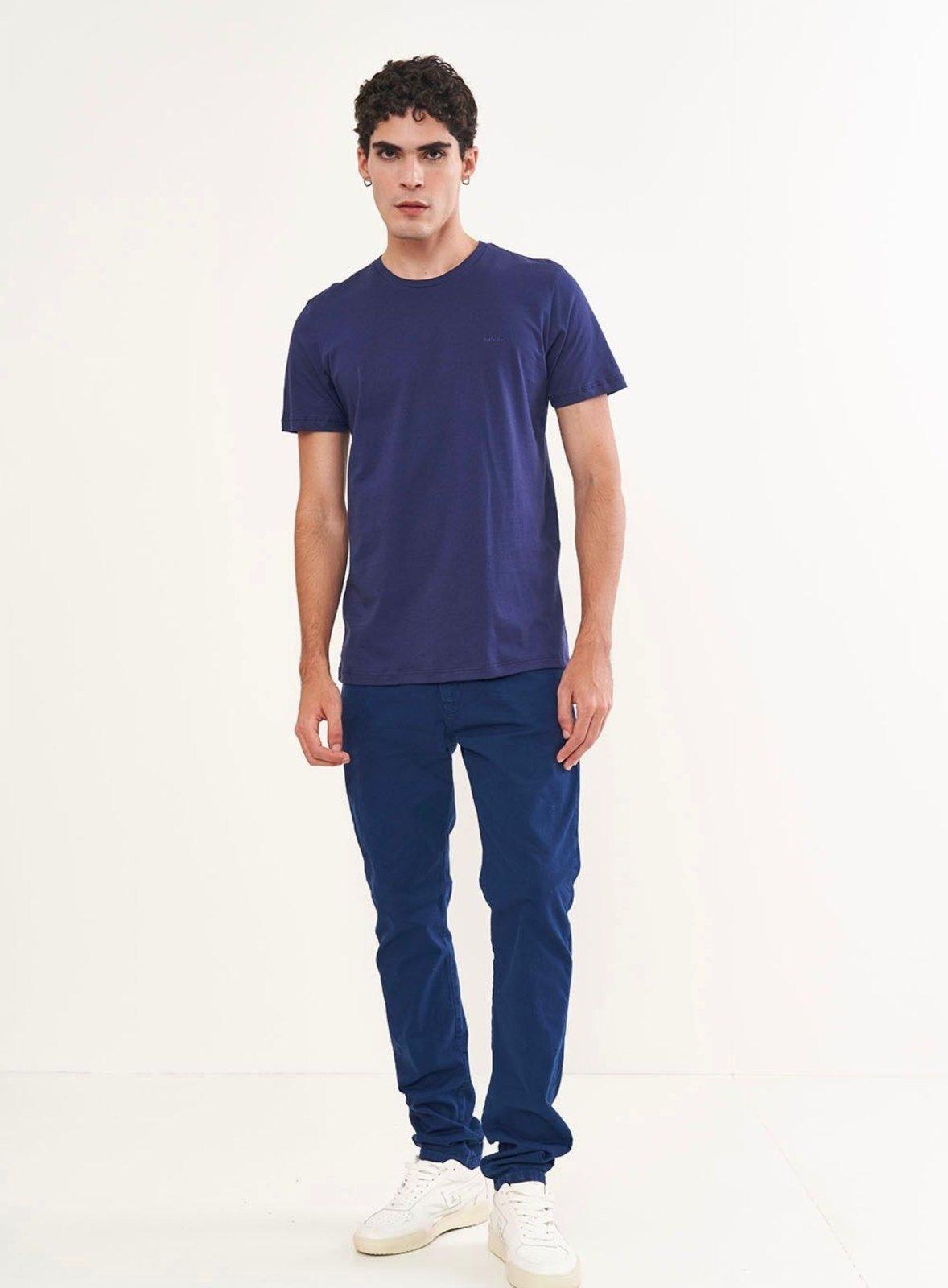Camiseta Comfy Colcci Colcci Azul Darkness