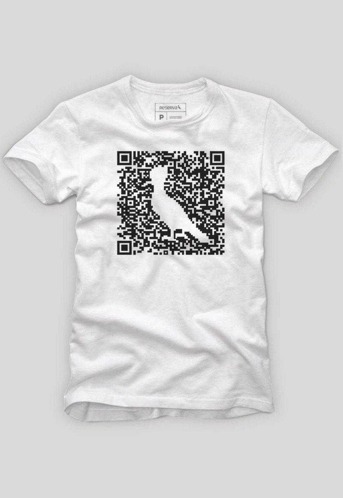 Camiseta Basica Greenk Qr Code Leve Conforto Reserva