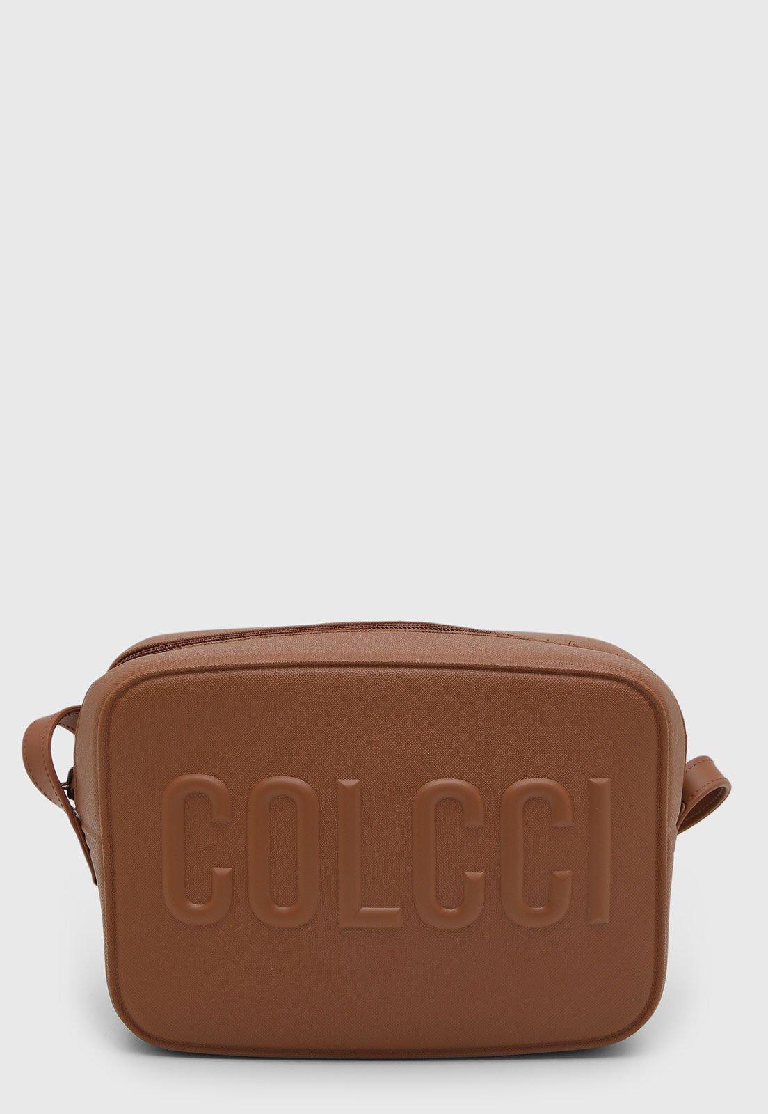 Bolsa Feminina Colcci Crossbody PVC Marrom