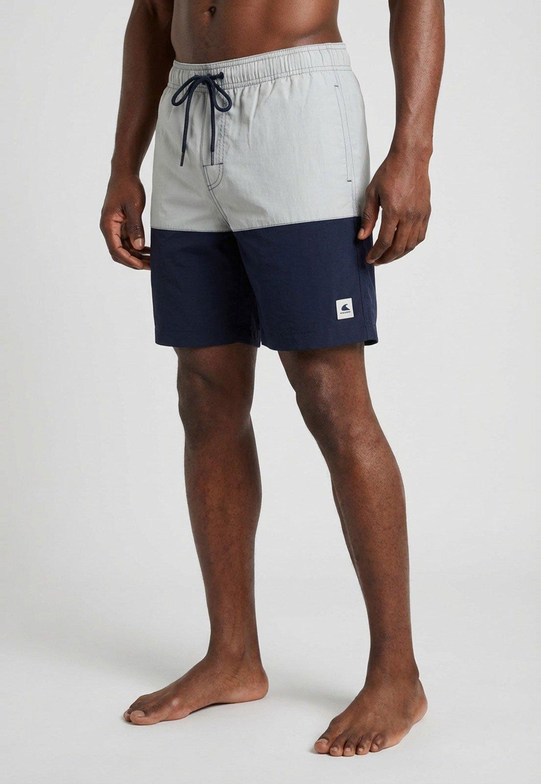 Bermuda Masculina Colcci Bicolor Cinza