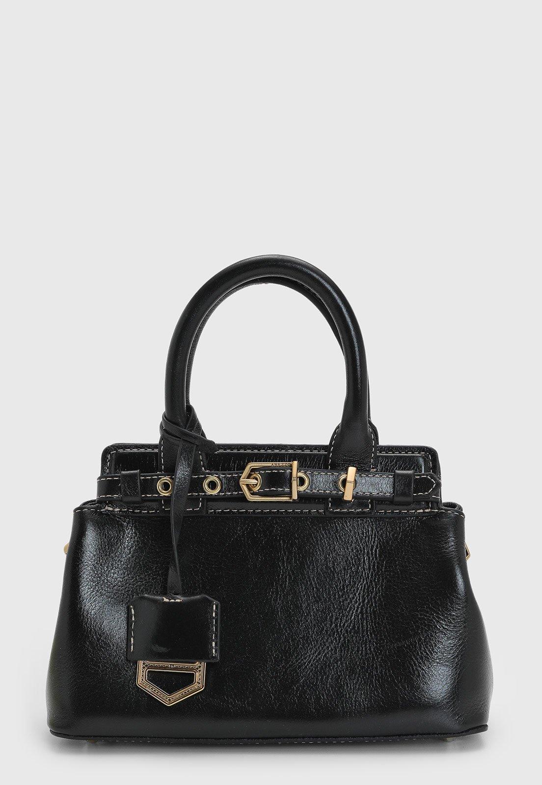 Bolsa Feminina Arezzo Média Alça Opcional Preta